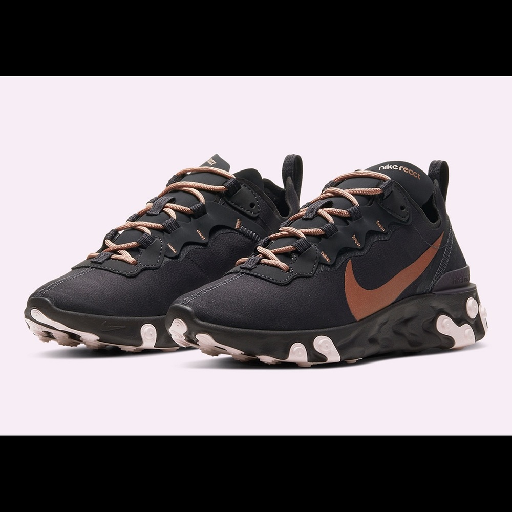 NIKE REACT ROSE GOLD - Picture 3 of 13
